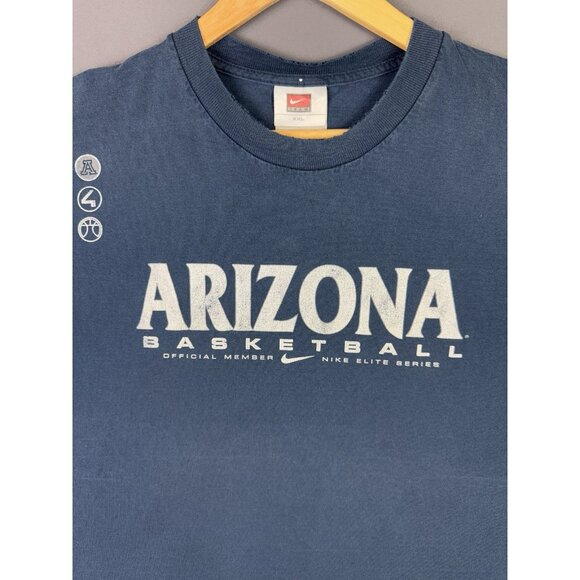 Vintage 90's Nike Swoosh Arizona Basketball Elite Member 2XL Rare Sports NCAA - Picture 3 of 14